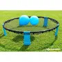 Schildkröt ROUNDNET SET - Jeu extérieur, trampoline et ballon, kit complet avec filet, balles d'entraînement et de compétition pour 2 joueurs