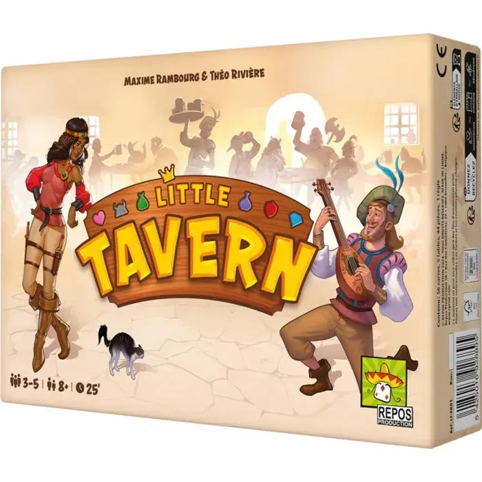 Little Tavern - Jeu de société familial de stratégie et de gestion de tavernes - Ac-Déco