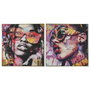 Home ESPRIT Toile 80 x 3,5 x 80 cm