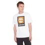 T-shirt à manches courtes homme Timberland Stack Logo Colored Blanc