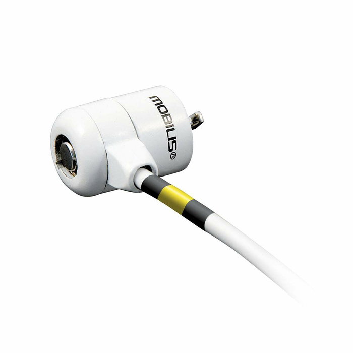 Mobilis Câble de sécurité 001111, 1,8 m, Blanc Mobilis Câble de sécurité 001111, 1,8 m, Blanc