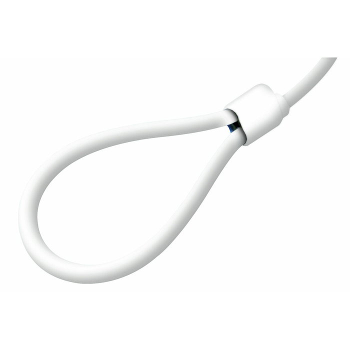 Mobilis Câble de sécurité 001111, 1,8 m, Blanc Mobilis Câble de sécurité 001111, 1,8 m, Blanc