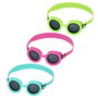 Bestway 21178 Lunettes de Natation Junior Silicon Antibuée pour Enfants +3 Ans Coloris Assorti Piscine et Plage