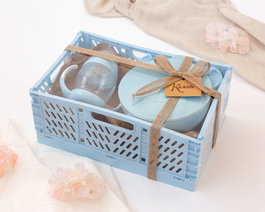 KioKids Set d'alimentation pour bébé bleu
