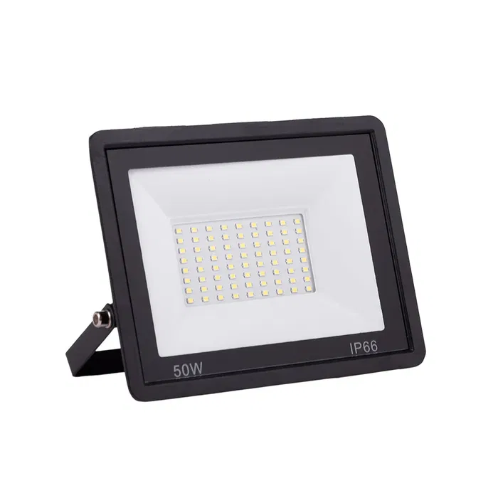 BX3 Light Projecteur LED 50W 6000Lm Blanc Froid 6000K IP66 Reglable 60000H [BX3-6007-CW] pour Extérieur, Jardin, Terrasse, Parking