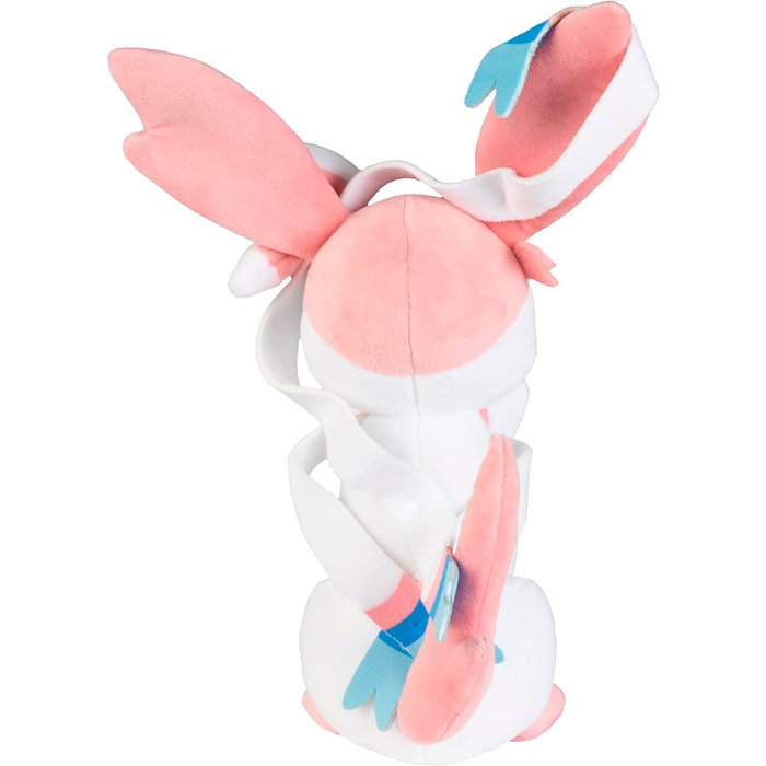 JAZWARES Peluche Sylveon Pokémon 20 cm - Figurine douce
