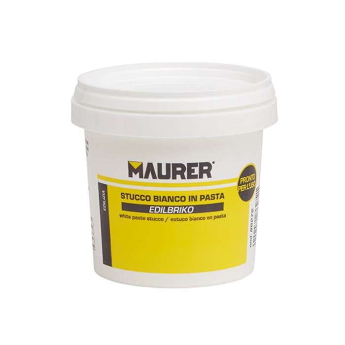 MAURER Mastic plastique blanc Edil Maurer (Pot 0,5 kg) MAURER Mastic plastique blanc Edil Maurer (Pot 0,5 kg)