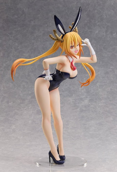 FREEing Miss Kobayashi's Dragon Maid Statuette PVC 1/4 Tohru: Bare Leg Bunny Ver.