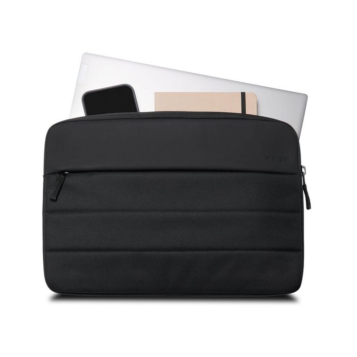 Kensington Housse pour Ordinateur Portable 14 Pouces EQ - Protection et compartiment - Fabriquée à partir de bouteilles plastiques recyclées