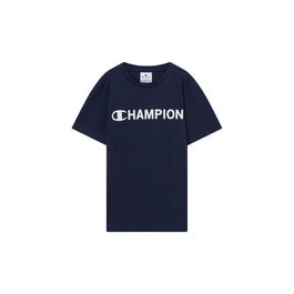 T shirt à manches courtes Enfant Champion Graphic Shop Blue marine L