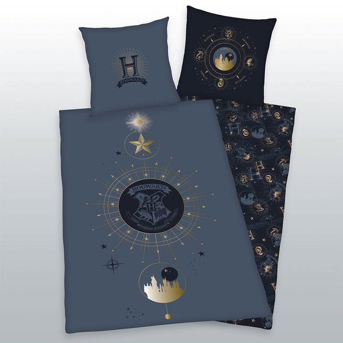 Harry Potter parure de lit Poudlard 135 x 200 cm / 80 x 80 cm Harry Potter parure de lit Poudlard 135 x 200 cm / 80 x 80 cm