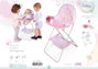 Decuevas - Trona plegable - para muñecas de hasta 50 cm.