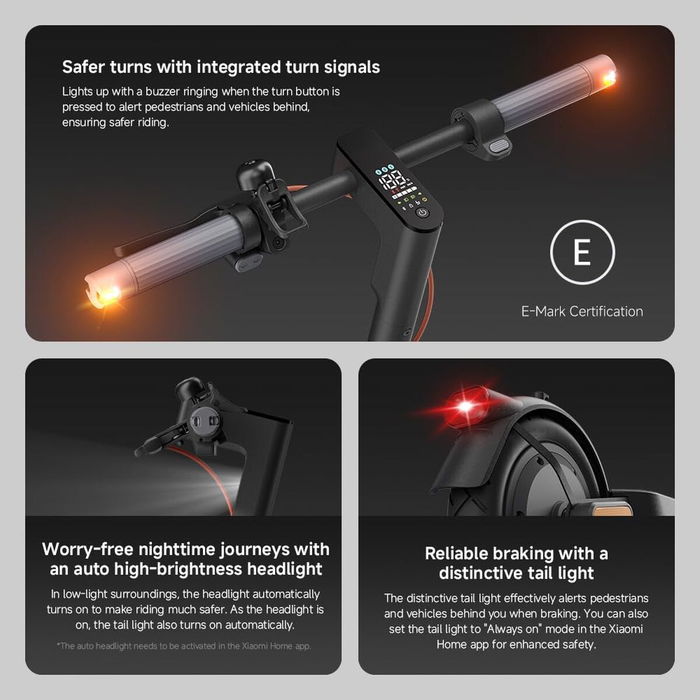 Trottinette Électrique Xiaomi 5 GL Noir 350 W