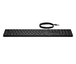 HP 320K USB Wired Keyboard - UK Noir