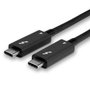 Lindy Câble Thunderbolt 4 de 2m – 40Gbit/s – 100W – Actif – Compatible USB-C