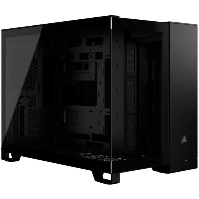 Corsair CC-9011263-WW 2500D Airflow - Boîtier PC Micro ATX à Chambre Double - Noir Corsair CC-9011263-WW 2500D Airflow - Boîtier PC Micro ATX à Chambre Double - Noir