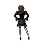 BigBuy Carnival Déguisement Poupée Lolita Noire avec Volants XS-S