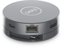 Dell DA305 Adaptateur multiport 6-en-1 USB-C 90W Gris Argenté