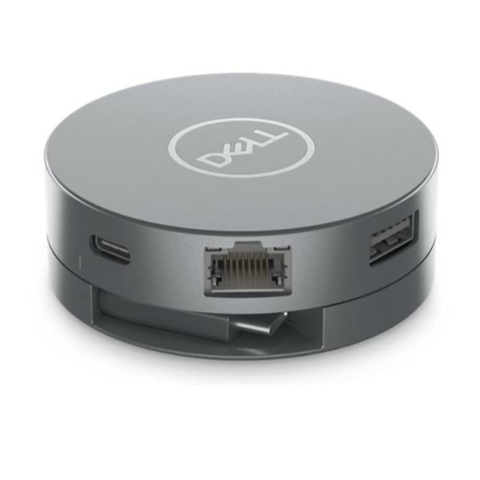 Dell DA305 Adaptateur multiport 6-en-1 USB-C 90W Gris Argenté Dell DA305 Adaptateur multiport 6-en-1 USB-C 90W Gris Argenté