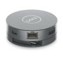 Dell DA305 Adaptateur multiport 6-en-1 USB-C 90W Gris Argenté