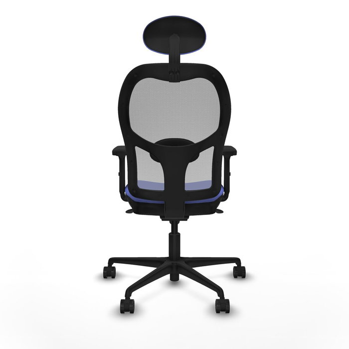 Piqueras y Crespo 2D036N1 Chaise de Bureau avec Appui-tête Bleu clair