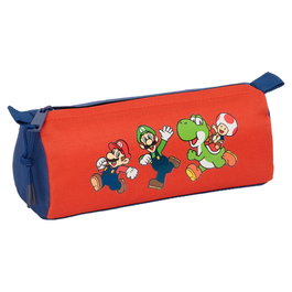 SAFTA Sac à dos porté-tout Mamma Mia Super Mario Bros, 21x7x8 cm, avec compartiment à fermeture éclair