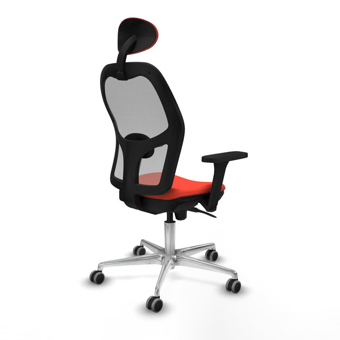 Piqueras y Crespo Chaise de Bureau Jorquera 3D086G1 Orange Foncé Piqueras y Crespo Chaise de Bureau Jorquera 3D086G1 Orange Foncé
