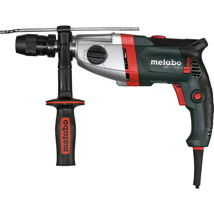 METABO SBEV 1300-2 Perceuse à percussion 1300W avec mallette MetaBOX et accessoires