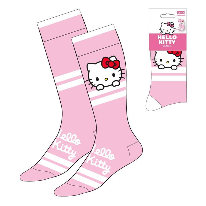 Cerdá Chaussettes Hello Kitty Rose Taille 36-43