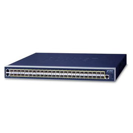 Planet GS-6320-46S2C4XR Commutateur géré de couche 3 avec 48 ports SFP, 2 ports Gigabit et 4 ports 10G SFP+