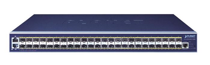 Planet GS-6320-46S2C4XR - Commutateur géré L3 - 48 ports SFP 100/1000Mbps + 2 ports Gigabit RJ45/SFP + 4 ports SFP+ 10G