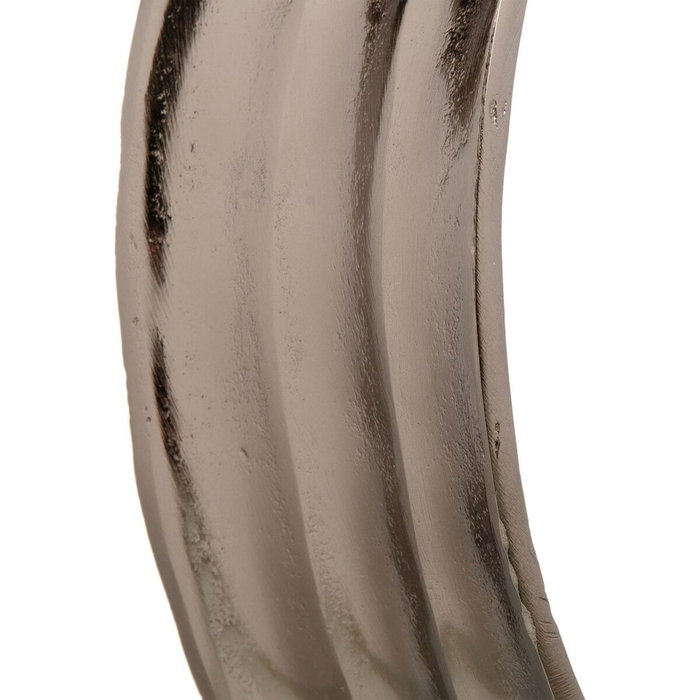 BigBuy Home Figurine Décorative Noir Argenté Aluminium BigBuy Home Figurine Décorative Noir Argenté Aluminium
