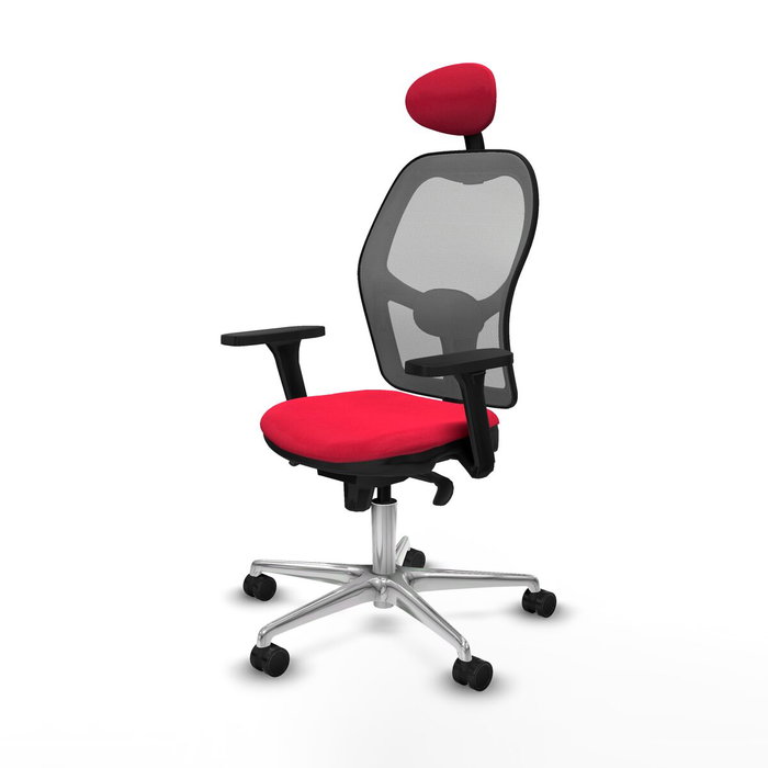 Piqueras y Crespo Chaise de Bureau Jorquera 3D086N1 Rouge