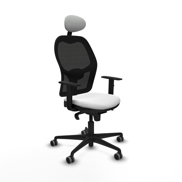 Chaise de Bureau avec Appui-tête Jorquera Piqueras y Crespo 1D036G1 Blanc Chaise de Bureau avec Appui-tête Jorquera Piqueras y Crespo 1D036G1 Blanc