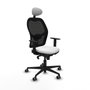 Chaise de Bureau avec Appui-tête Jorquera Piqueras y Crespo 1D036G1 Blanc