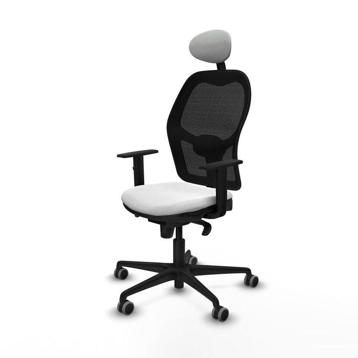 Chaise de Bureau avec Appui-tête Jorquera Piqueras y Crespo 1D036G1 Blanc Chaise de Bureau avec Appui-tête Jorquera Piqueras y Crespo 1D036G1 Blanc