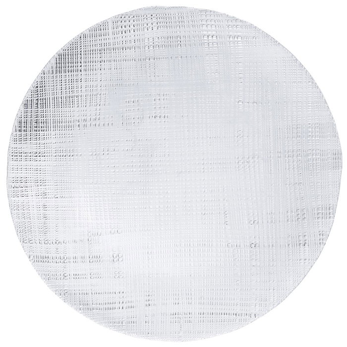 Bidasoa Ikonic Plato de Presentación en Vidrio con Relieve, Transparente, 33 cm (12 Unidades) Bidasoa Ikonic Plato de Presentación en Vidrio con Relieve, Transparente, 33 cm (12 Unidades)
