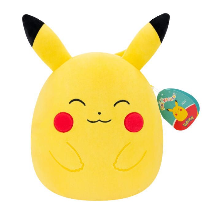 Pokémon Squishmallows peluche Pikachu heureux 25 cm Pokémon Squishmallows peluche Pikachu heureux 25 cm