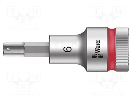 WERA Douille Allen-bit Hex-Plus HEX 6mm 1/2 po 60mm
