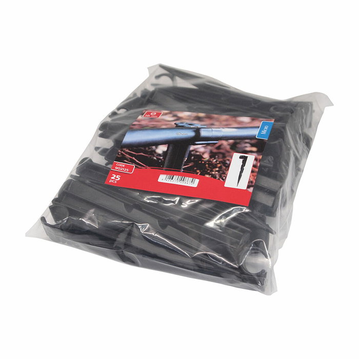 Support pour tube d'irrigation Aqua Control 902125 Noir