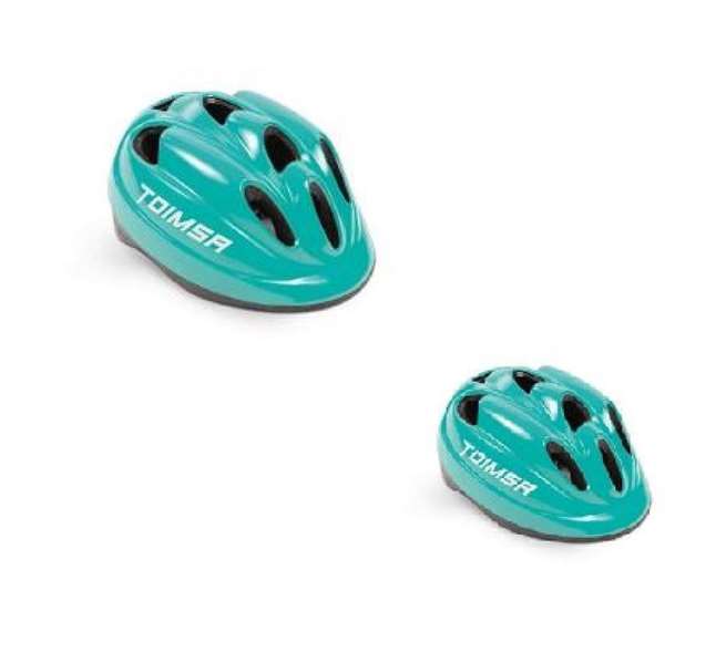 Toimsa Casque de vélo enfant vert - Pour âge 3 à 7 ans - Taille 52-56 cm