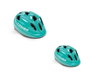 Toimsa Casque de vélo enfant vert - Pour âge 3 à 7 ans - Taille 52-56 cm