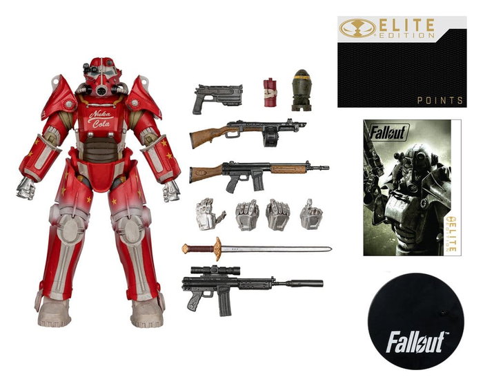 McFarlane Toys Fallout Elite Edition figurine deluxe T-45B Nuka Cola 20 cm