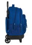 Safta Blackfit8 Sac à dos Grand avec Roues Compact et Organisation Extensible Oxford, Polyester 600D, 33 x 45 x 22 cm