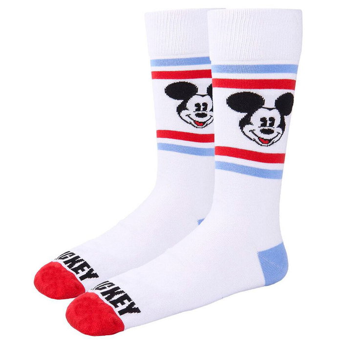 Cerdá - Set de 3 Paires de Chaussettes Mickey Mouse Disney - 86% Coton - Taille 36-41