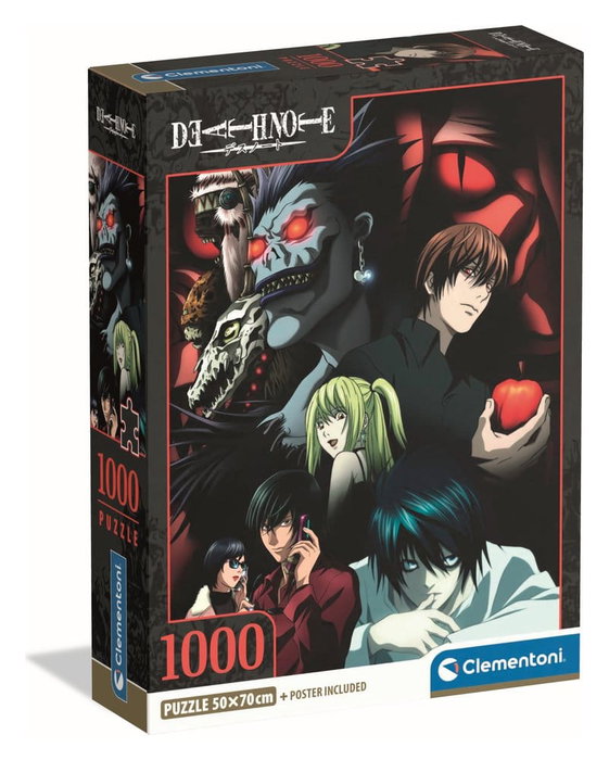 Clementoni Puzzle Death Note 1000 pièces