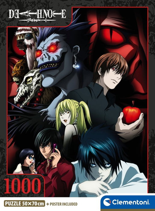 Clementoni Puzzle Death Note 1000 pièces