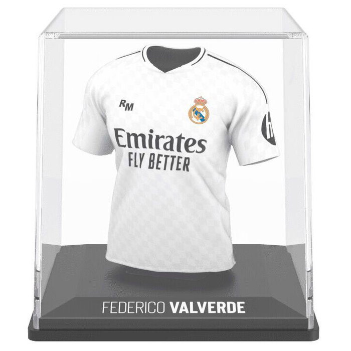 BANBO TOYS - Figure Mini Valverde Real Madrid en vinyle acrylique avec étui (9,5 cm)