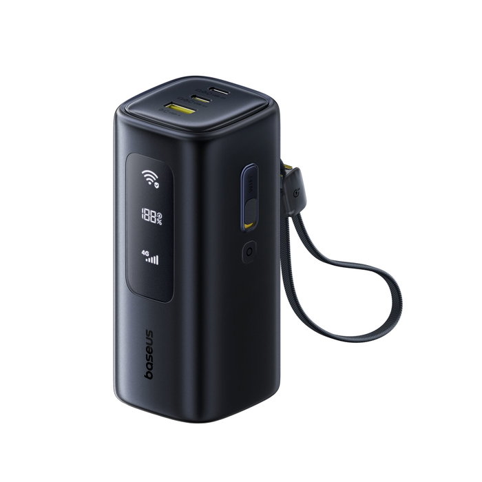 Baseus EnerGeek GX11 MiFi Power Bank 20000mAh 67W Cosmic Black Baseus EnerGeek GX11 MiFi Power Bank 20000mAh 67W Cosmic Black