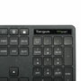 Targus ECO101BR Clavier filaire USB-A format complet (104 touches) avec protection antimicrobienne DefenseGuard - Matériaux recyclés 85% - Noir - Disposition Nordique
